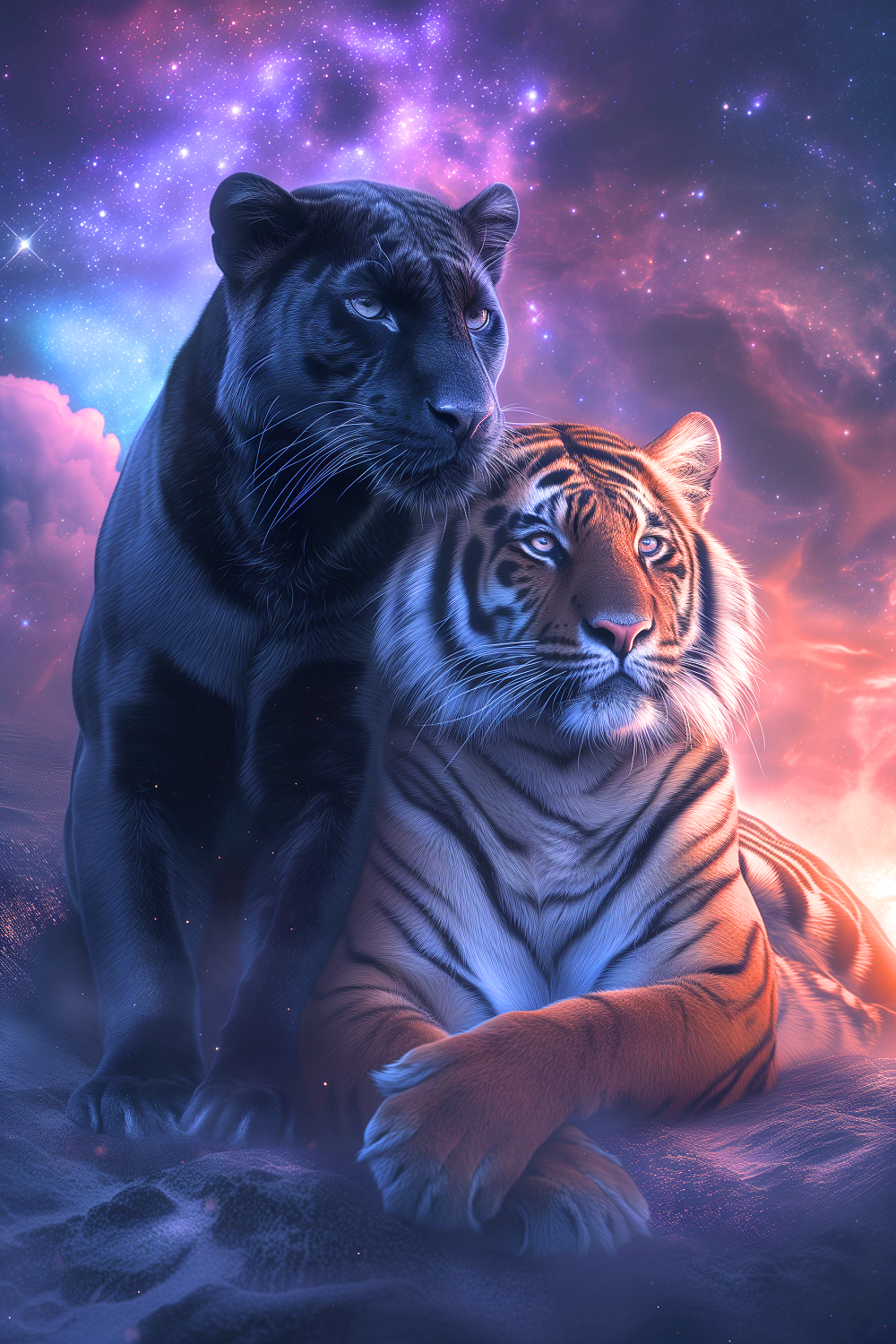 Blackpanther Tiger Diamond Art Kit