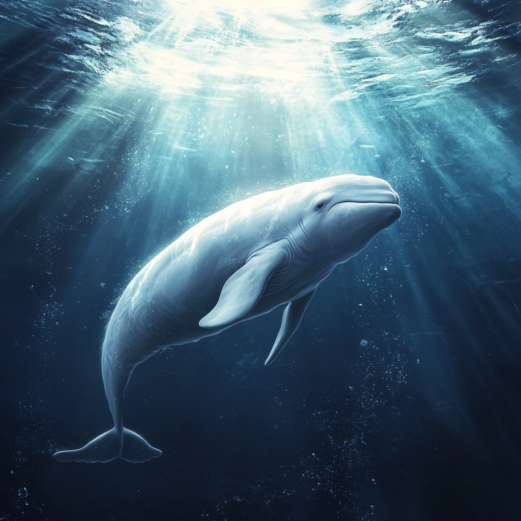 Beluga Whale Diamond Art Kit