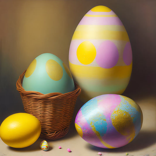 Four Easter Eggs Diamond Art Kit