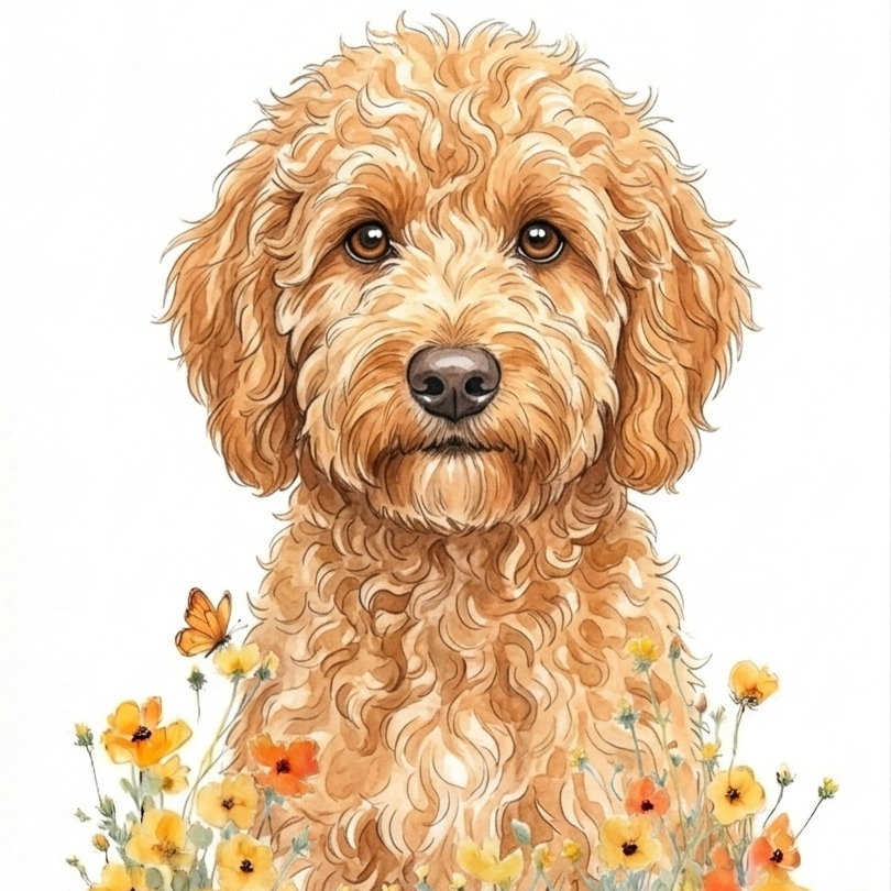 Yellow Poppies Golden Noodle Diamond Art Kit