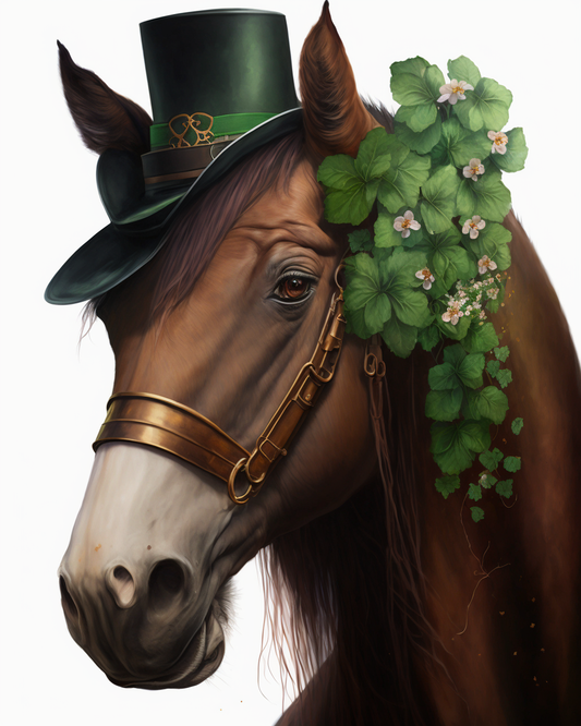 Top Hat Horse Diamond Art Kit