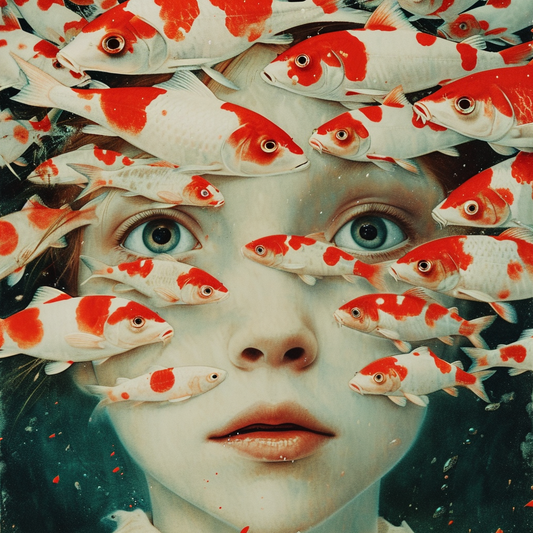 Fish Face Diamond Art Kit
