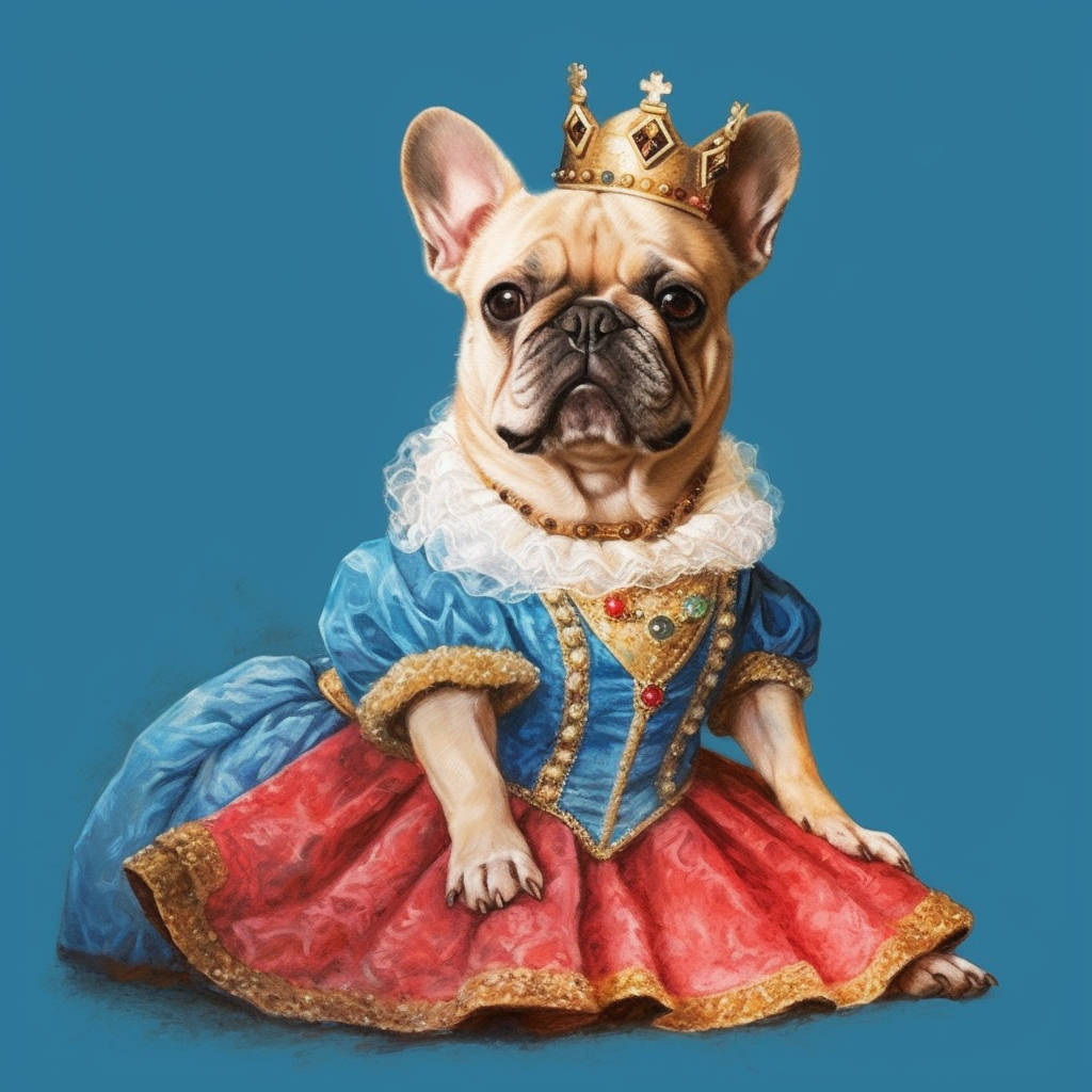 Princess Frenchie Diamond Art Kit
