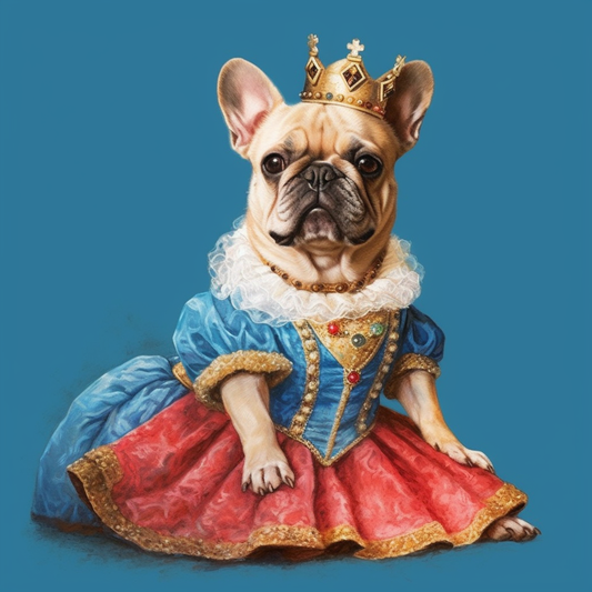 Princess Frenchie Diamond Art Kit
