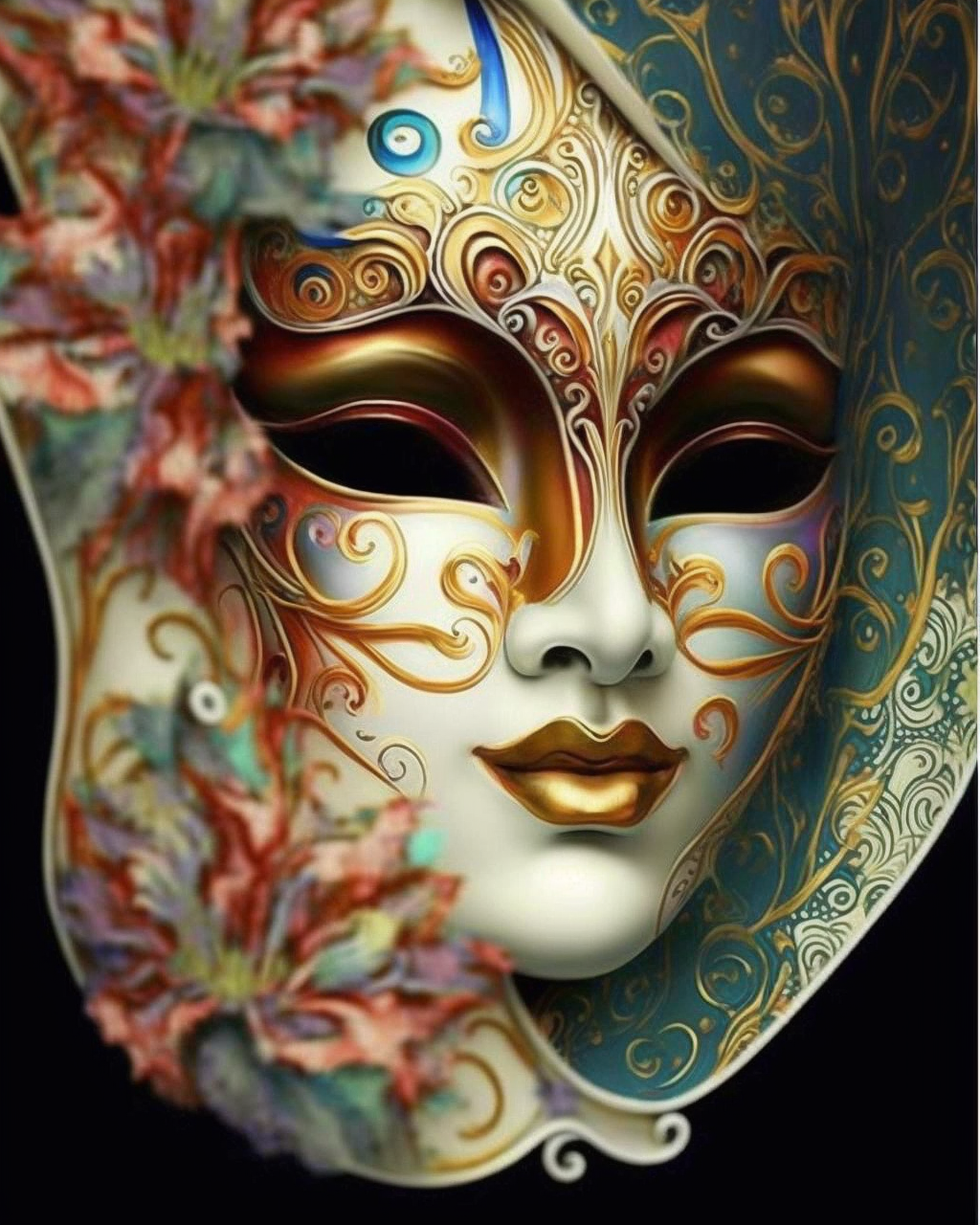 Por Celine Gold Lip Mask Diamond Art Kit