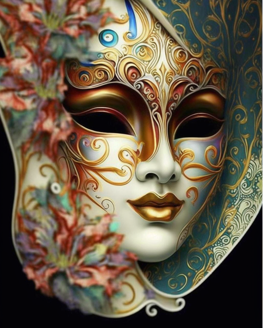 Por Celine Gold Lip Mask Diamond Art Kit