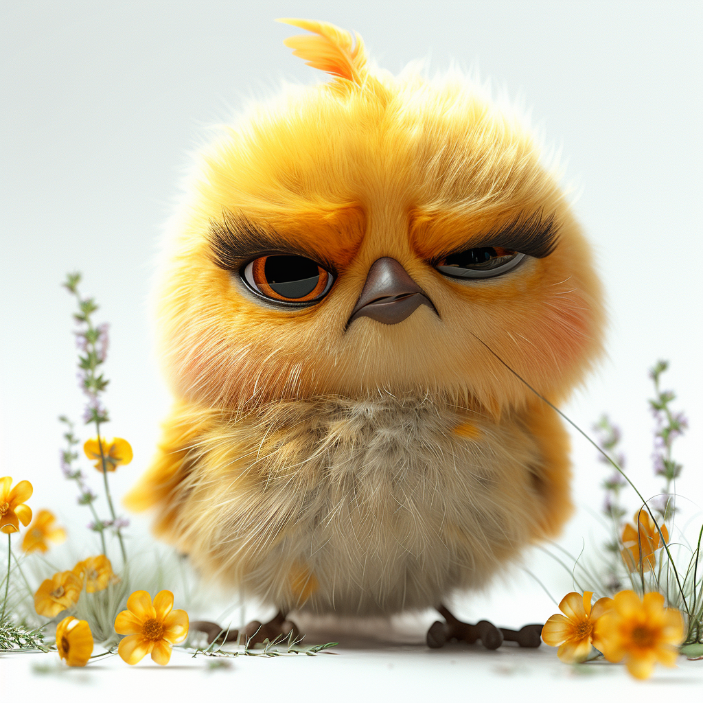 Angry Chick Diamond Art Kit