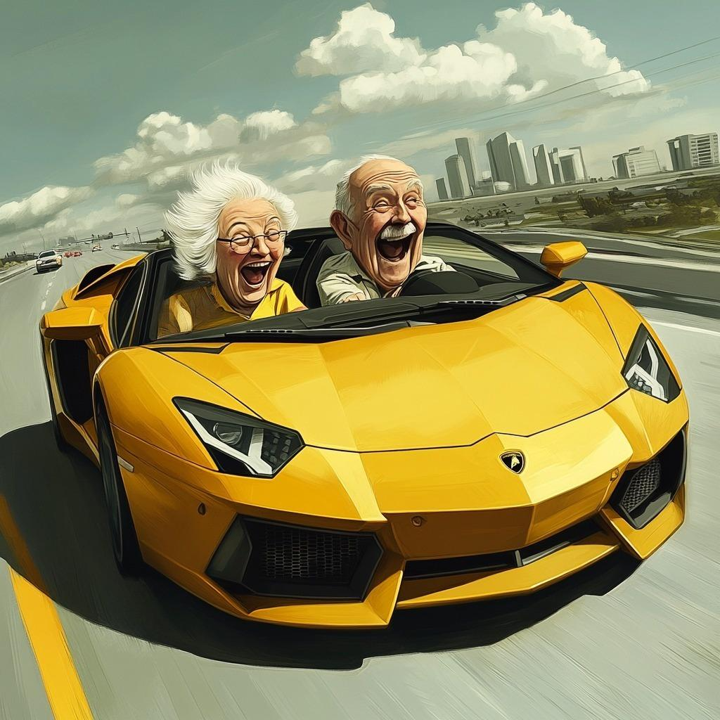 Wild Lambo Ride Diamond Art Kit