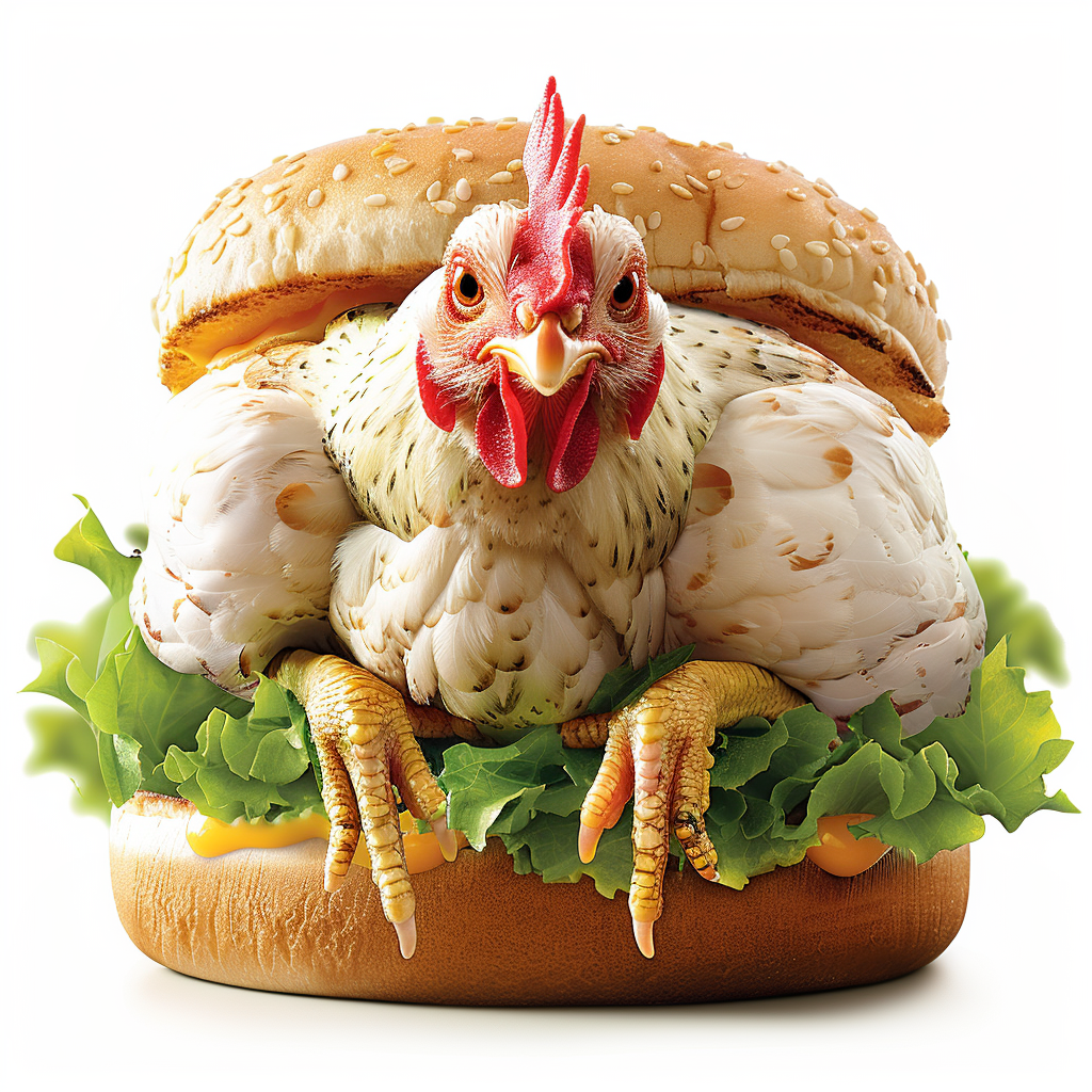 Chicken Sandwich Diamond Art Kit