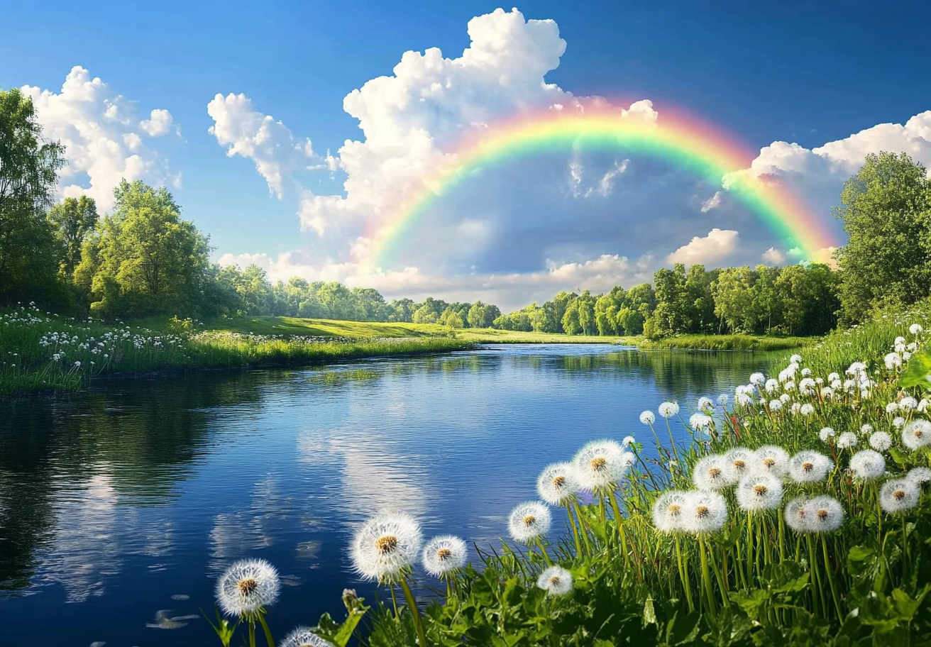 Rainbow Lake Diamond Art Kit