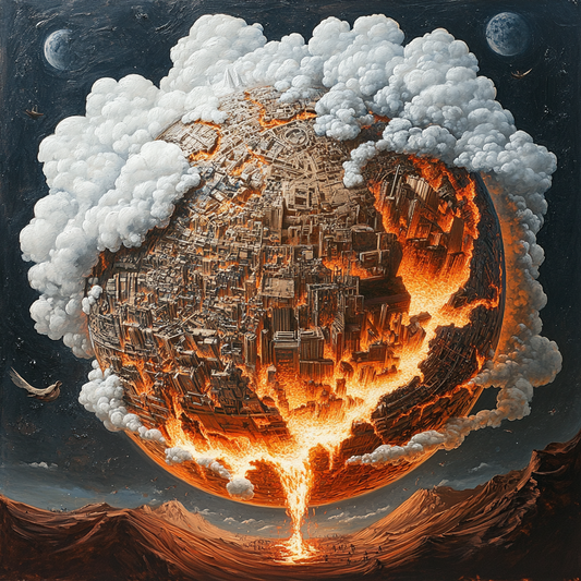 Lava Planet Diamond Art Kit