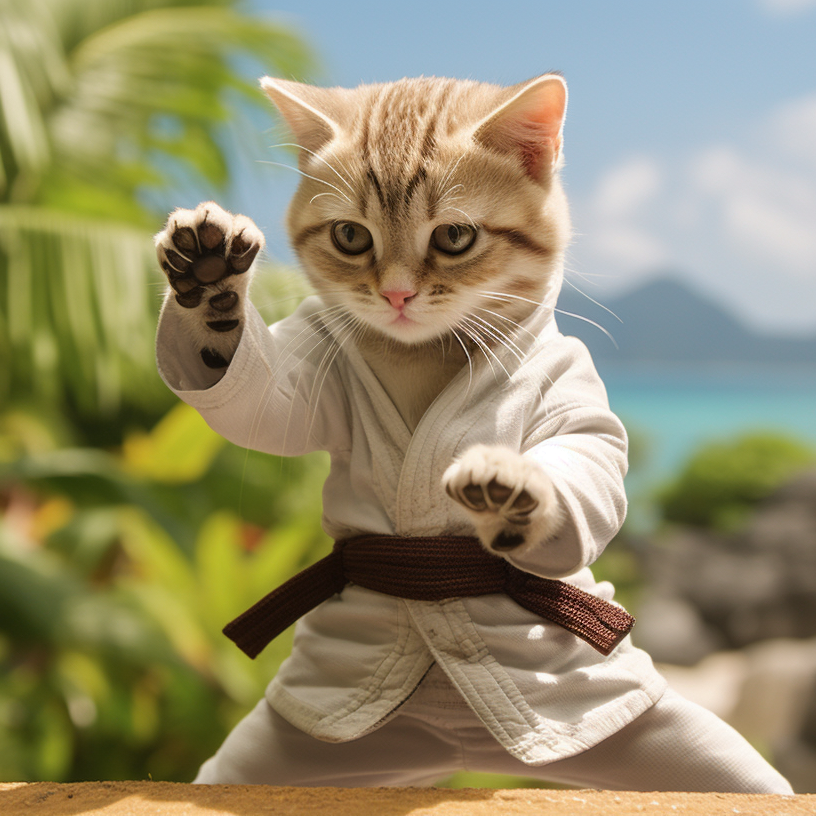 Kung Fu Kitty Diamond Art Kit