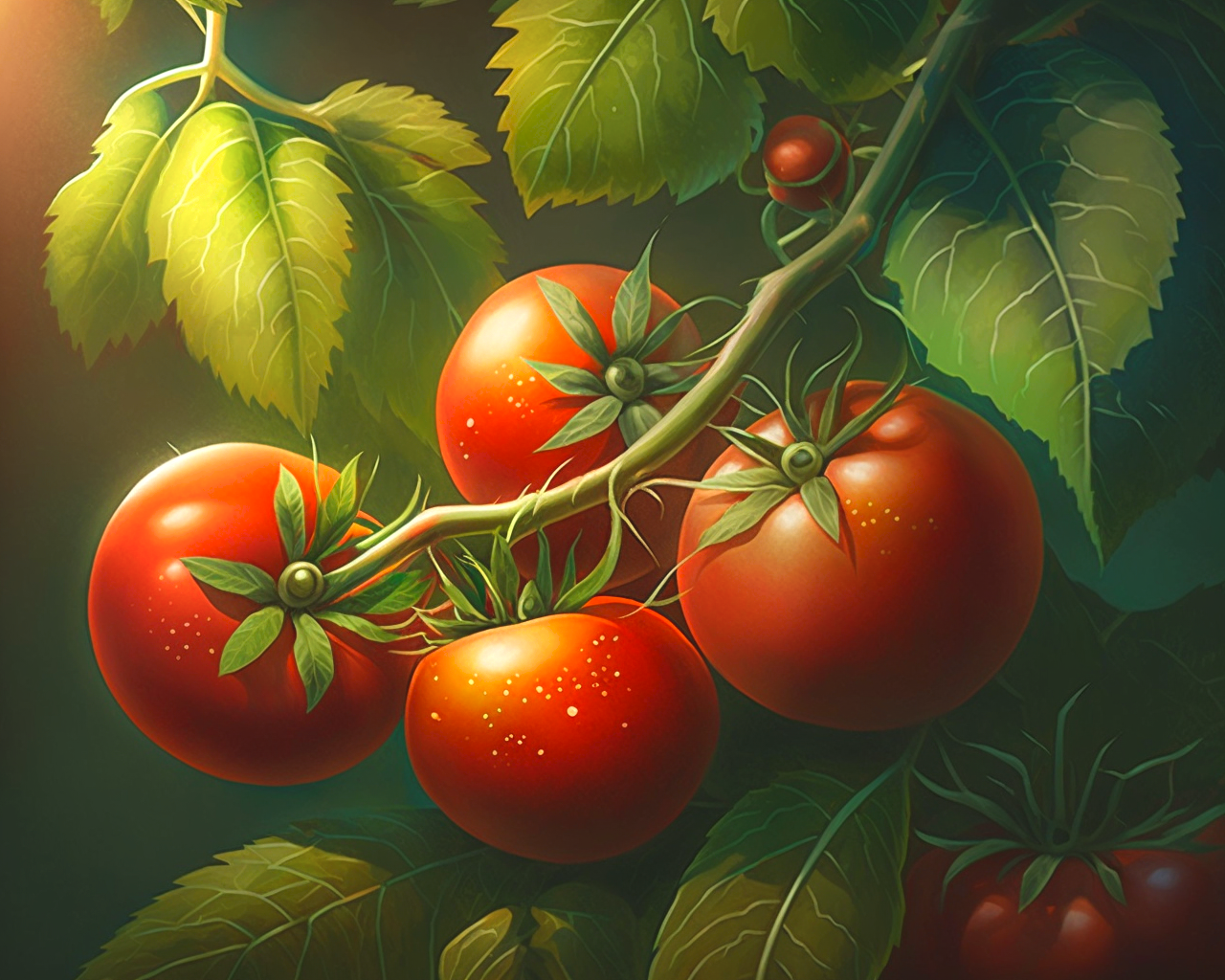 Tomatoes On The Vine Diamond Art Kit
