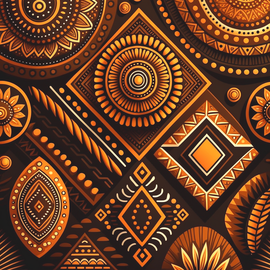 African Pattern Diamond Art Kit