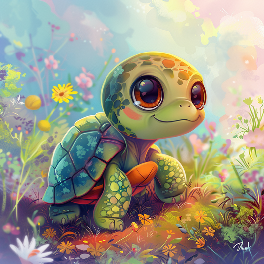 Hillside Littleturtle Diamond Art Kit