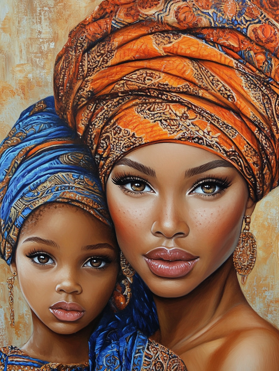 He Address Mother And Daugher Diamond Art Kit