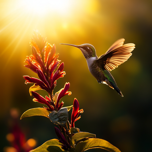 Sunlight Hummingbird Diamond Art Kit