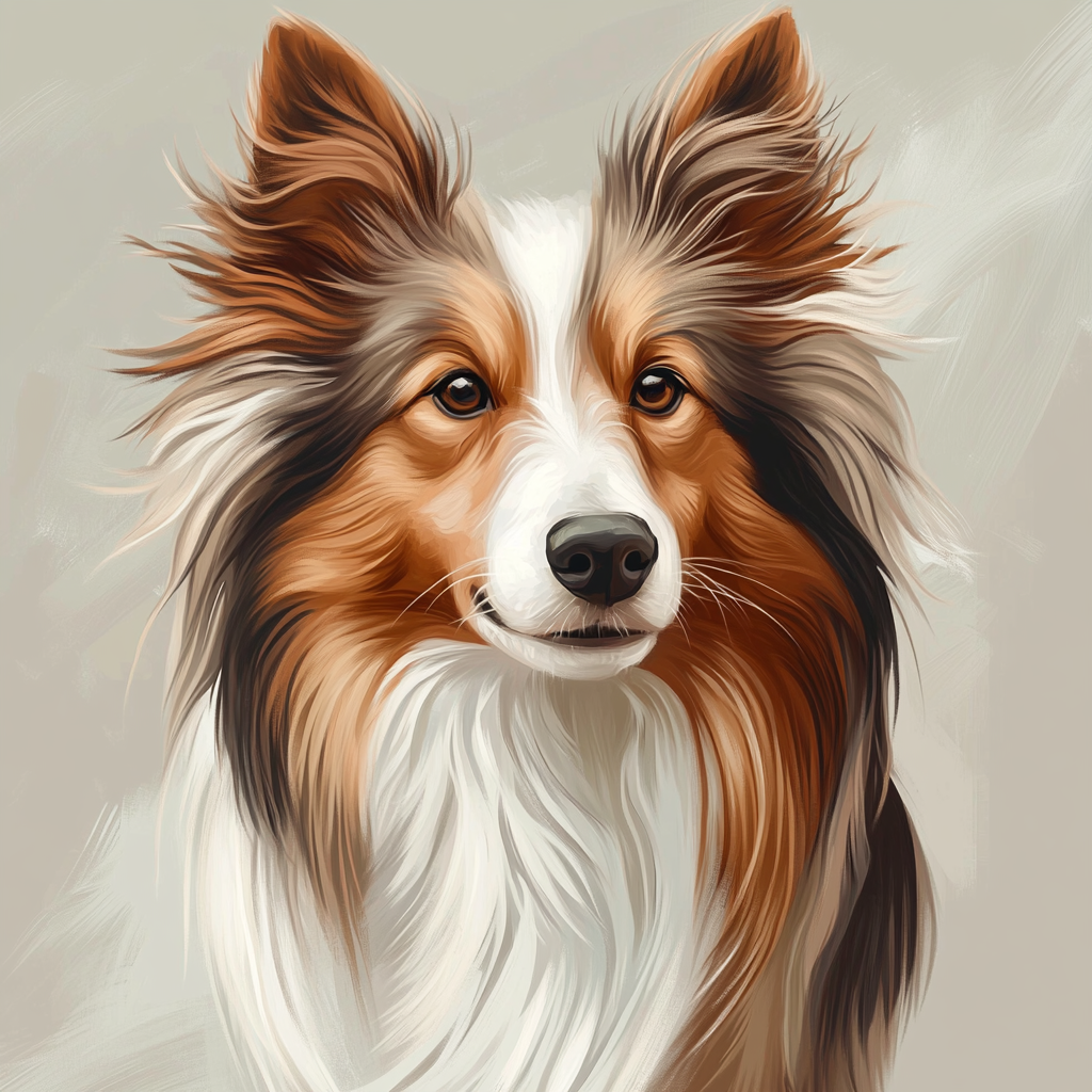 Intent Eyes Sheltie Diamond Art Kit