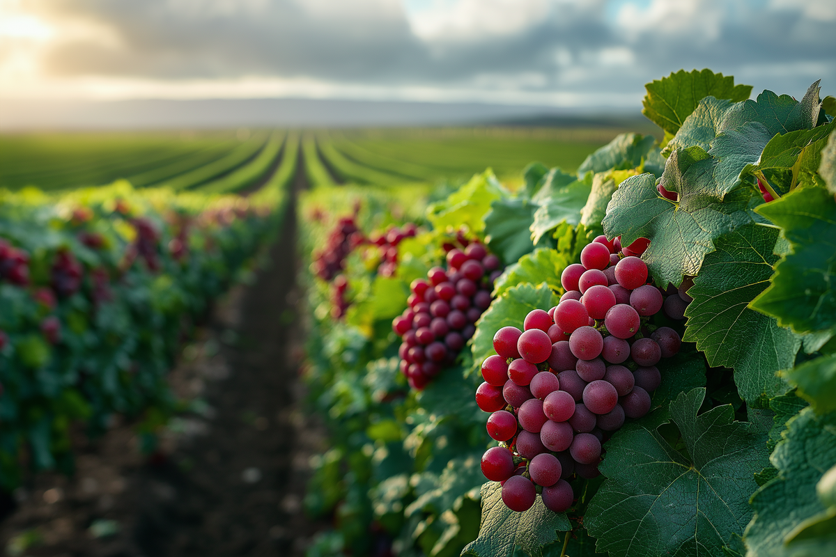 Field Of Grapes Diamond Art Kit