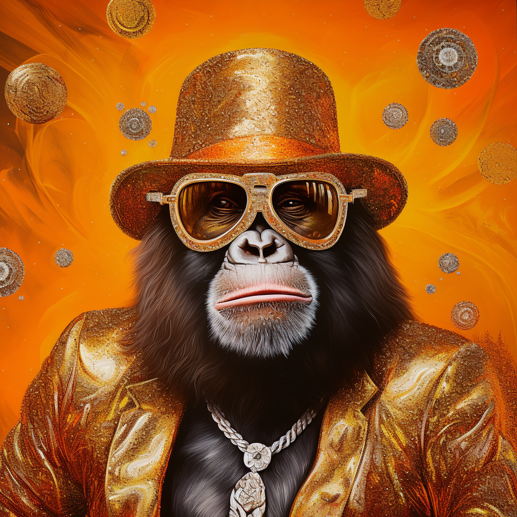 Gold Pimp Money Diamond Art Kit