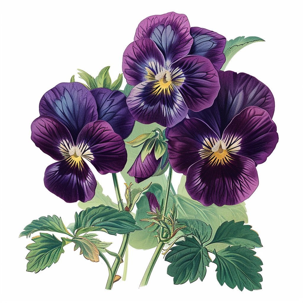 Violet Watercolor Diamond Art Kit