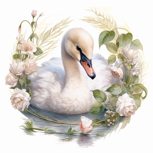 White Roses Wan Diamond Art Kit