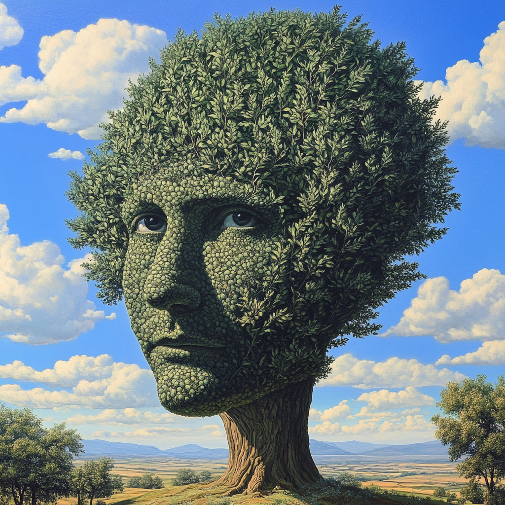 Woman Tree Face Diamond Art Kit