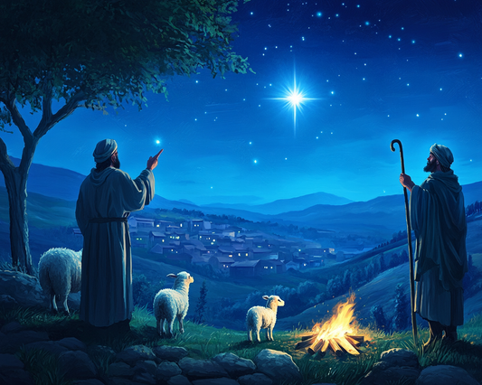 Sheperd Sand The Star Of Bethlehem Diamond Art Kit