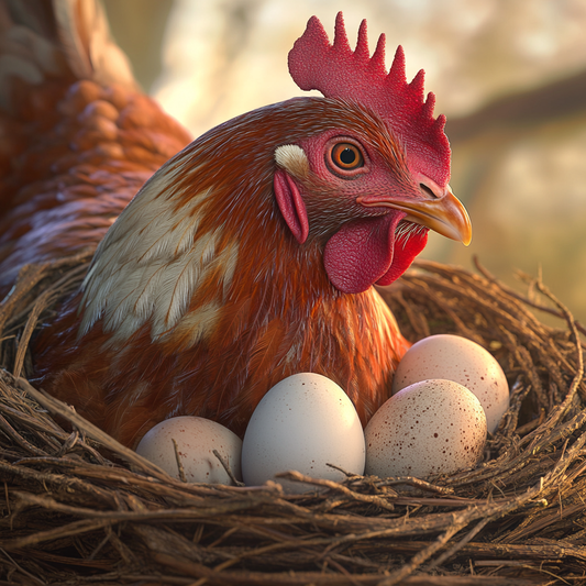 Chicken And Eggs Diamond Art Kit
