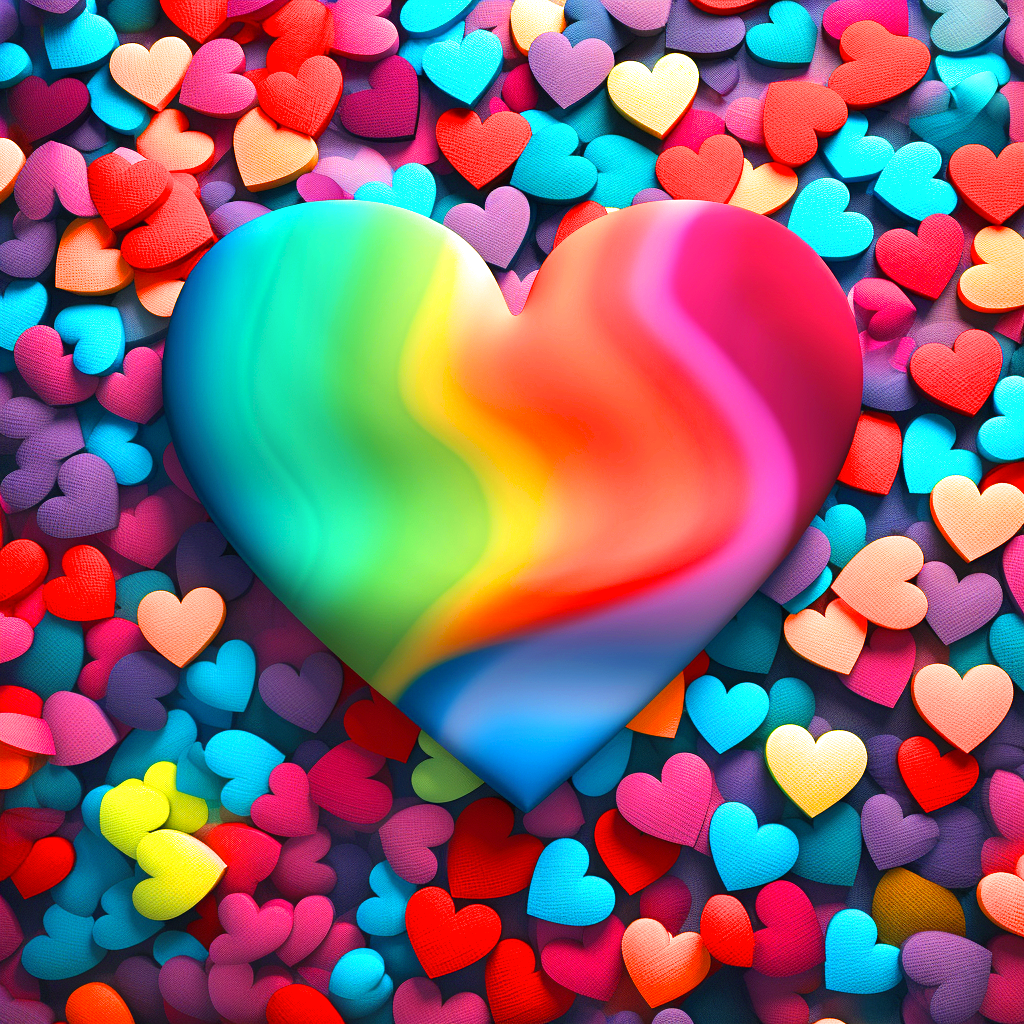Heart In Hearts Diamond Art Kit