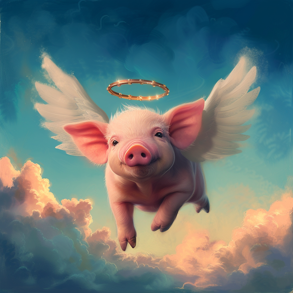 Angel Pig Diamond Art Kit
