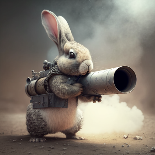 Bazooka Bunny Diamond Art Kit