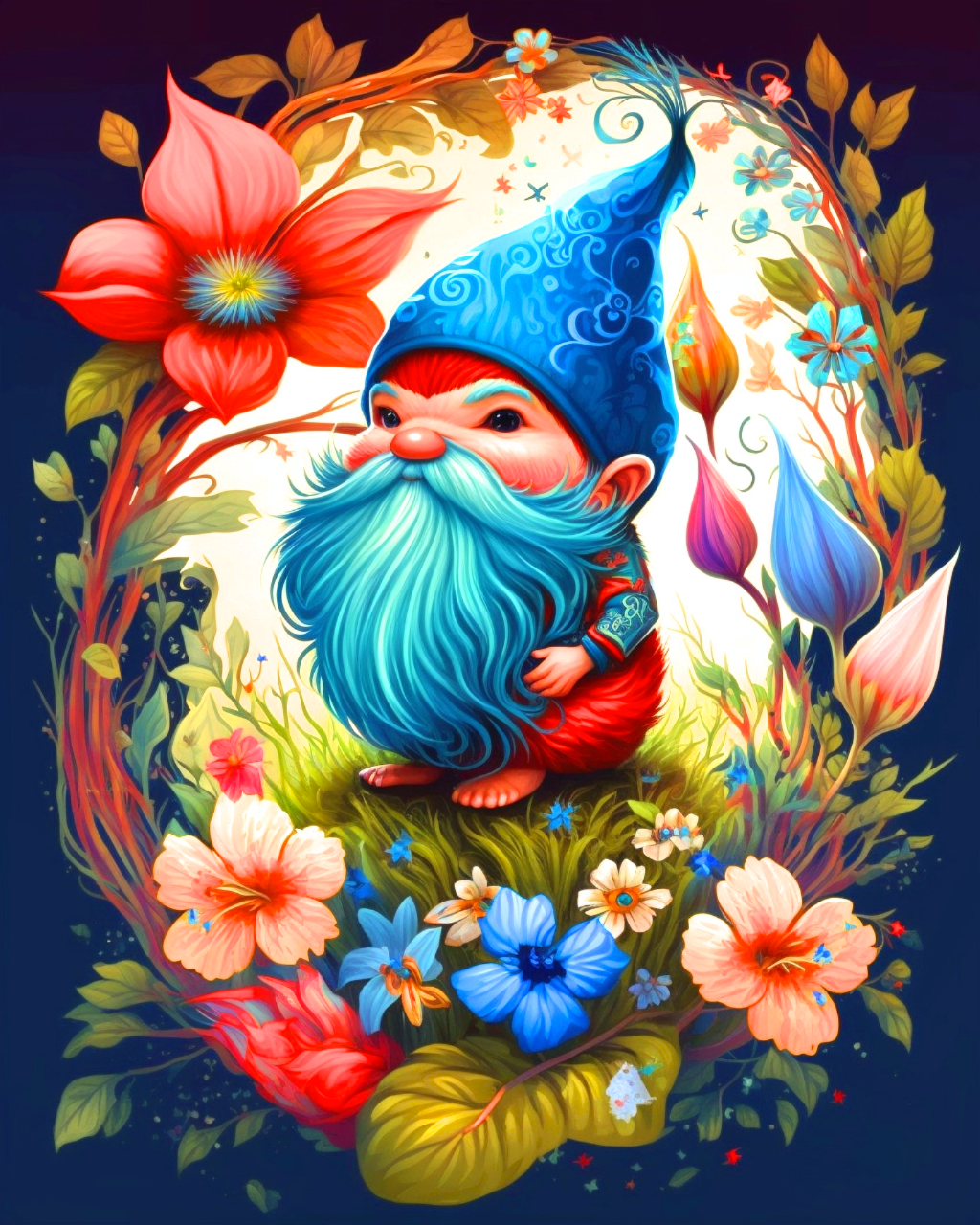 Branch Circle Gnome Diamond Art Kit