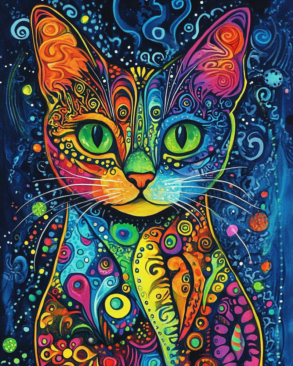 Bright Art Cat Diamond Art Kit