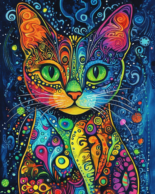 Bright Art Cat Diamond Art Kit
