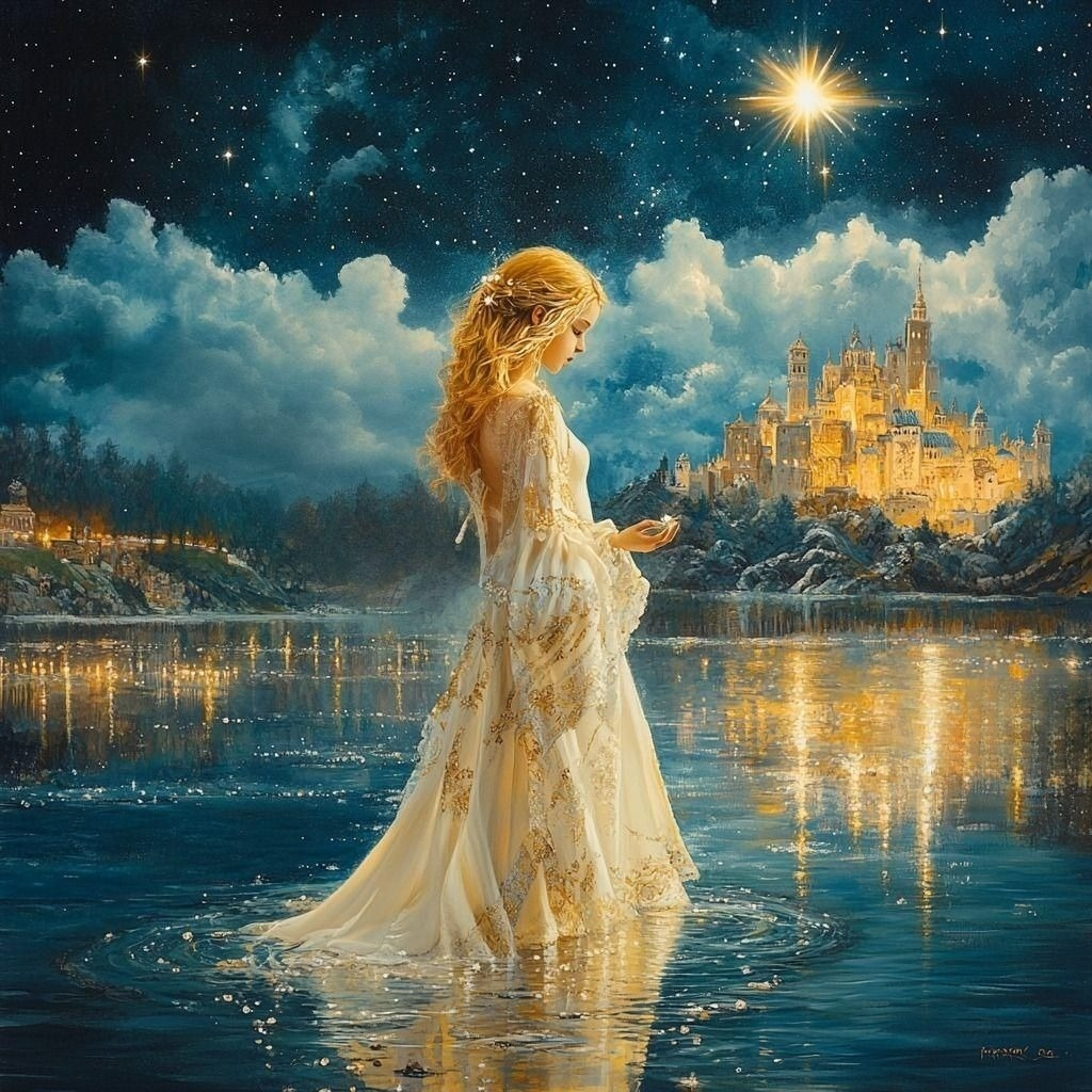 Golden Castle Princess Diamond Art Kit