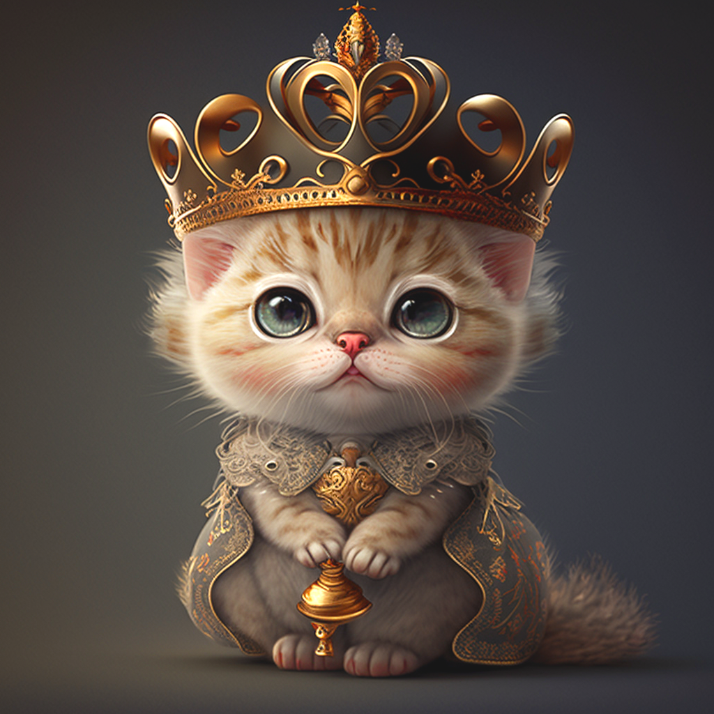 Kitten Queen Diamond Art Kit