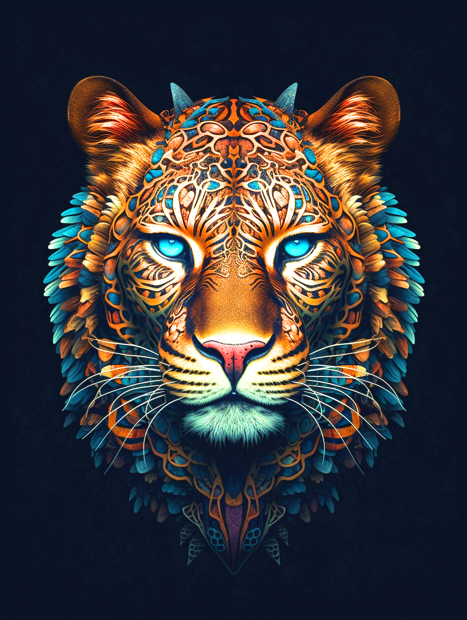 Emporer Leopard Diamond Art Kit
