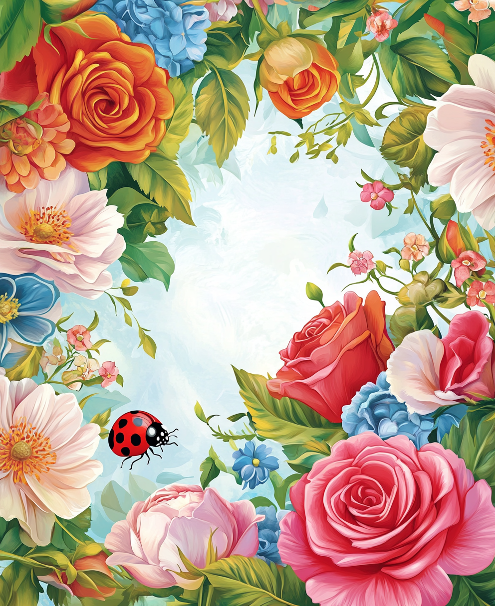 Open Skyla By Bug And Flowers Diamond Art Kit