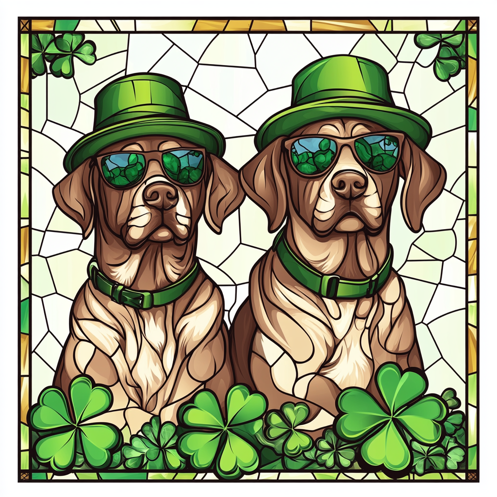 Two St Patrick Slabs Diamond Art Kit