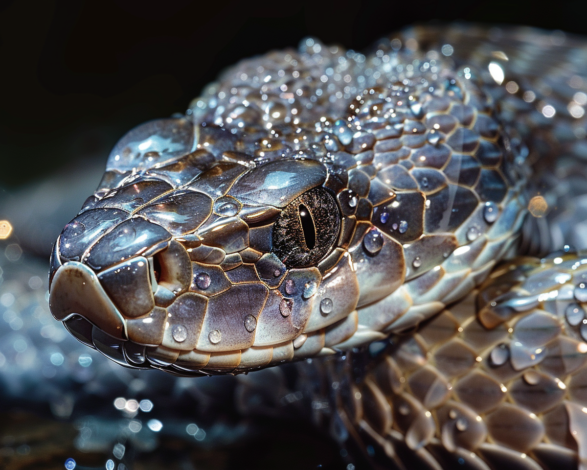 Crystal Snakehead Diamond Art Kit