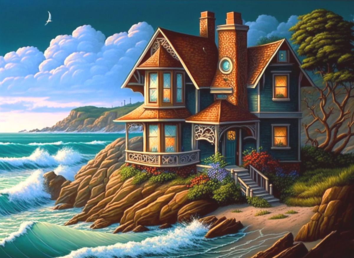 Shore Rockhouse Diamond Art Kit