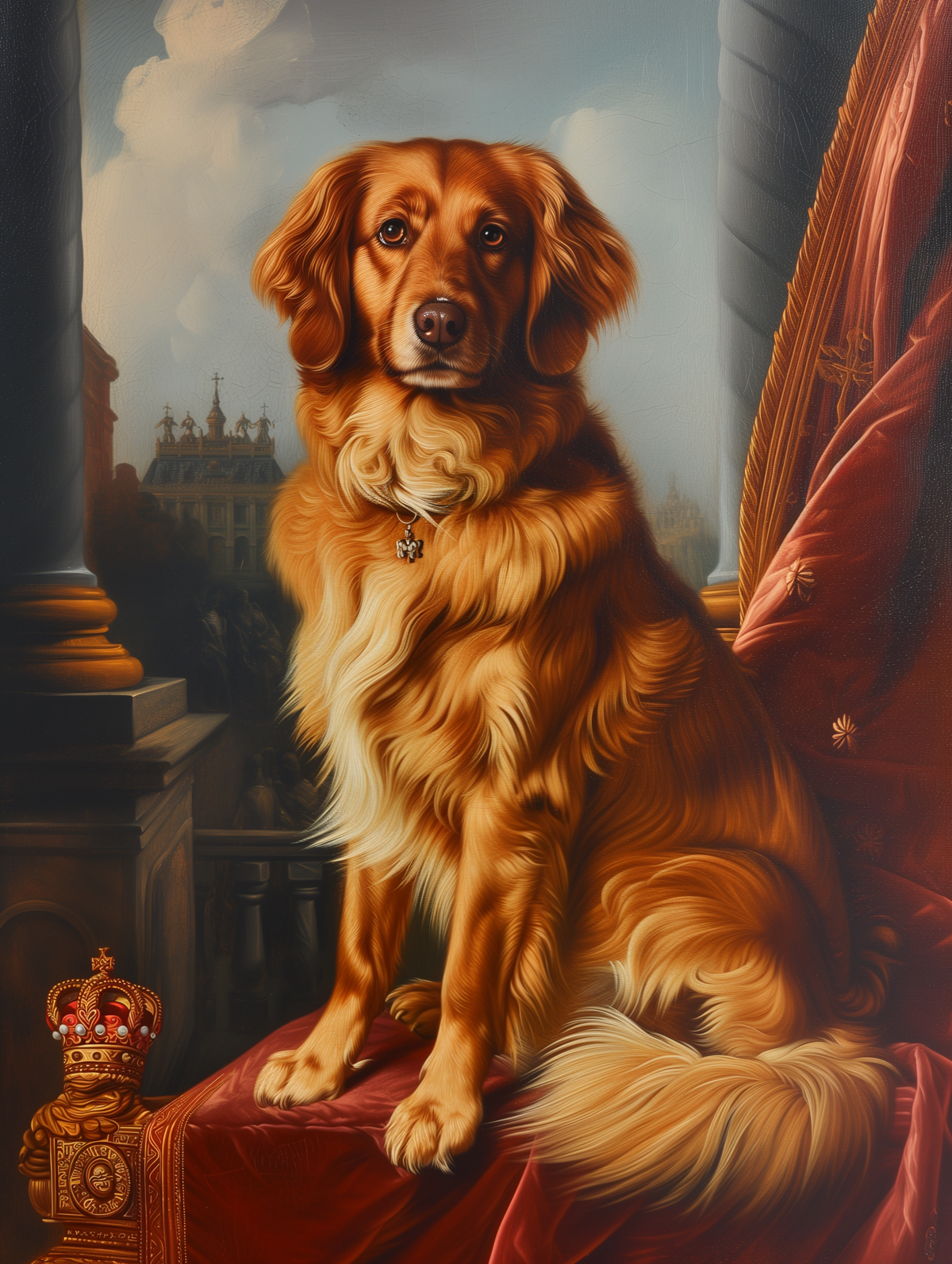 Regal Retriever Diamond Art Kit