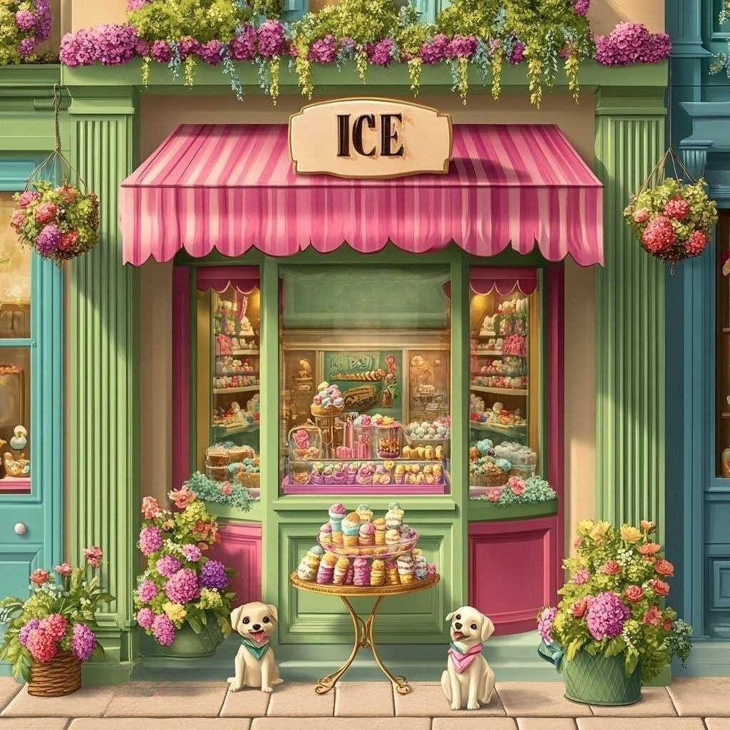 Ice Shop Diamond Art Kit