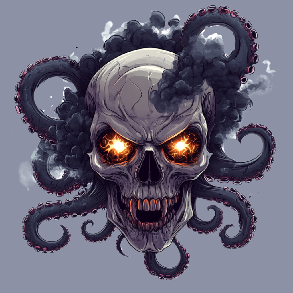 Glowing Eye Vampire Skull Diamond Art Kit