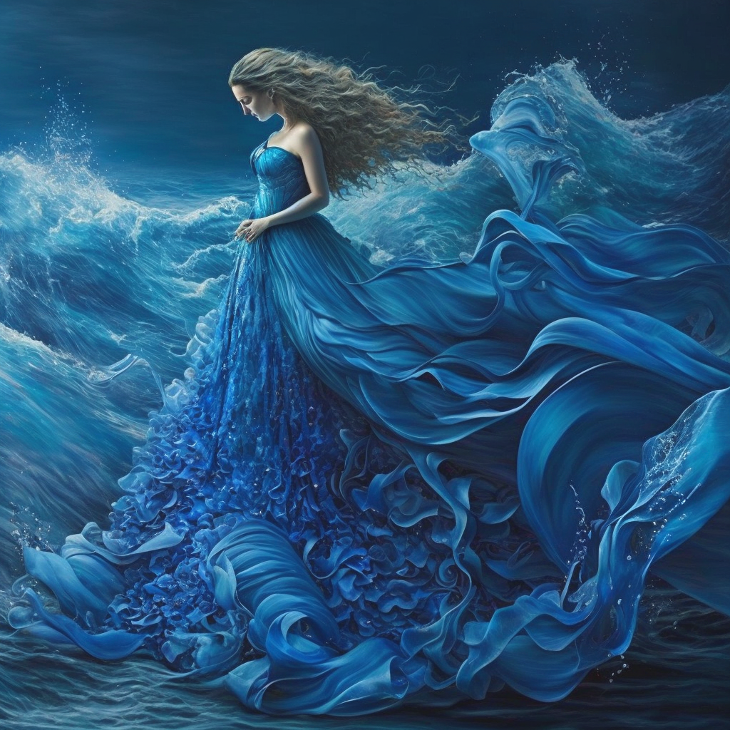 Woman Of The Sea Diamond Art Kit