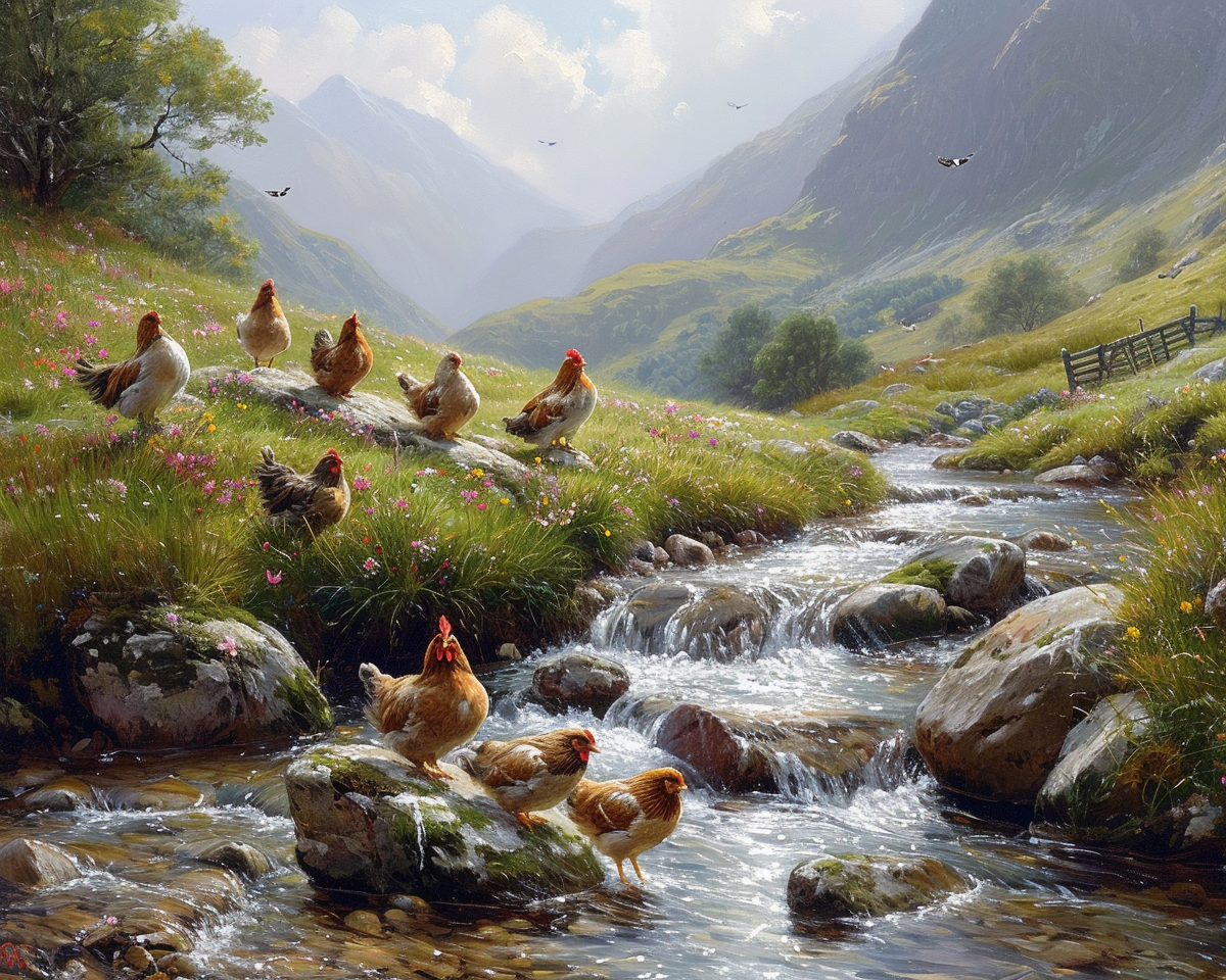 Chicken River Diamond Art Kit