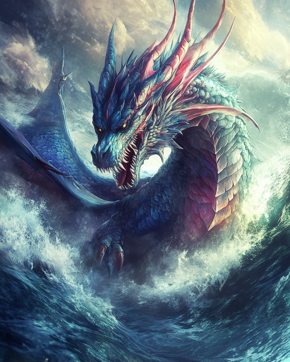 Dragon Of The Sea Diamond Art Kit