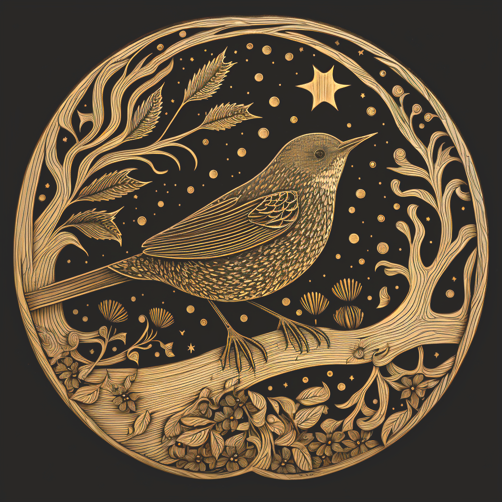 Bird Medallion Diamond Art Kit