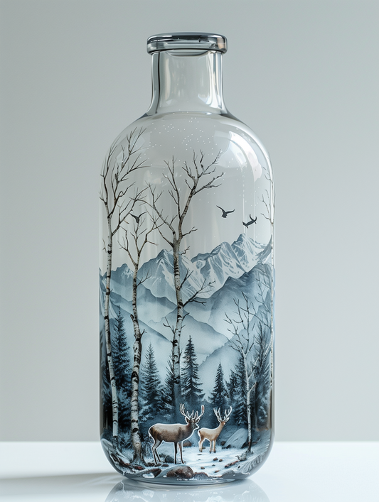 Mountains In A Bottle Diamond Art Kit